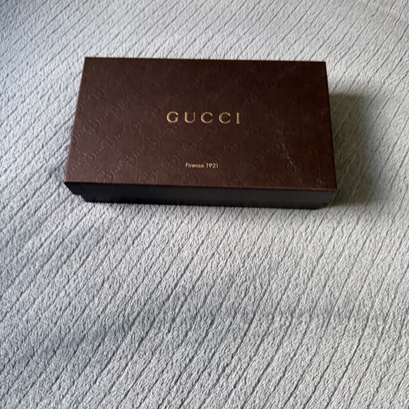 Gucci Carbon Fiber Long Wallet Black Checkbook Style w/ original dust bag & box - Picture 13 of 15